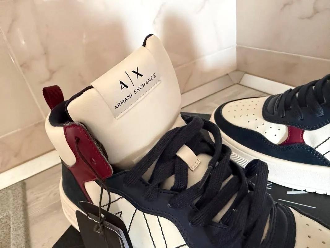 Sneakers Armani Exchange EU 41 | Alb - Image 7