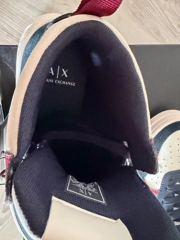 Sneakers Armani Exchange EU 41 | Alb - Image 8