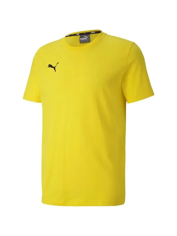 Tricou sport Puma XXL | Galben, Logo, Poliester