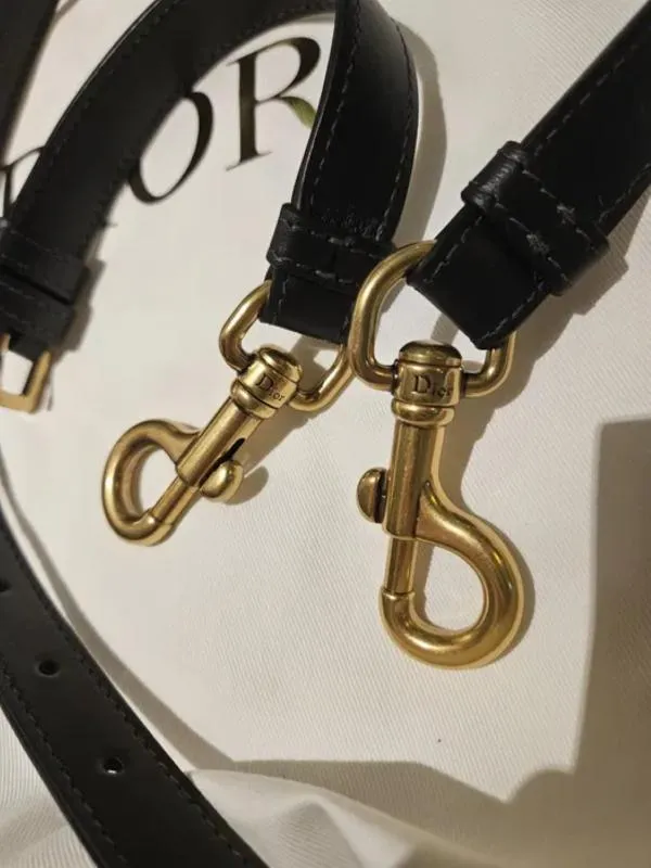 Geantă de mână Christian Dior | Albastru, Logo, Pânză - Image 7