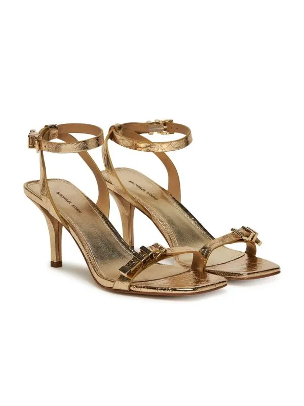 Sandale cu toc mediu gros baretă Michael Kors EU 38.5 | Auriu