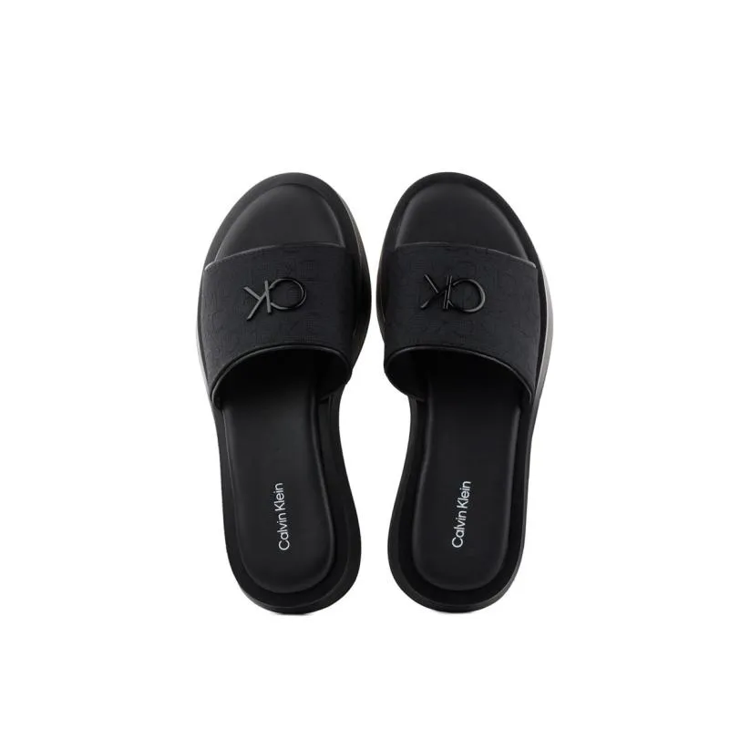 Șlapi talpă ortopedică slip-on Calvin Klein EU 39 | Negru - Image 2