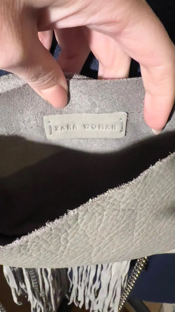 Geantă crossbody Zara | Gri - Image 4