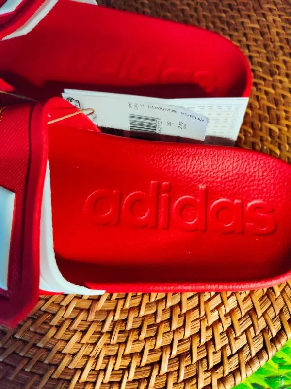 Șlapi velcro adidas EU 39 | Roșu - Image 3