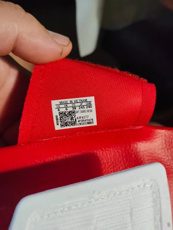 Șlapi velcro adidas EU 39 | Roșu - Image 5