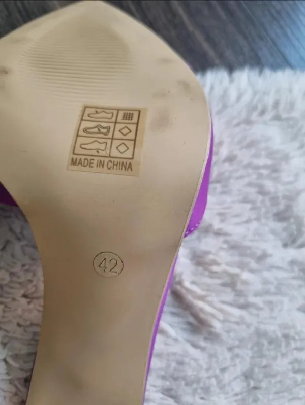 Saboți slip-on EU 42 | Mov - Image 8