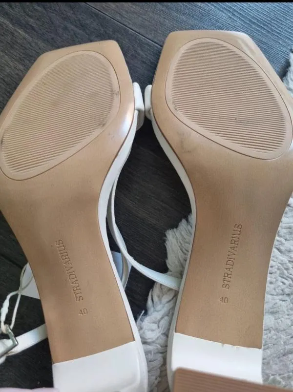 Sandale baretă Stradivarius EU 40 | Bej - Image 11