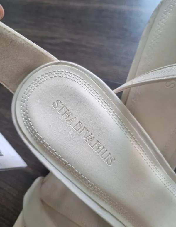 Sandale baretă Stradivarius EU 40 | Bej - Image 12