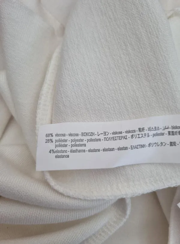 Rochie de vară Zara S-M | Alb, Midi, Cu umerii goi - Image 7