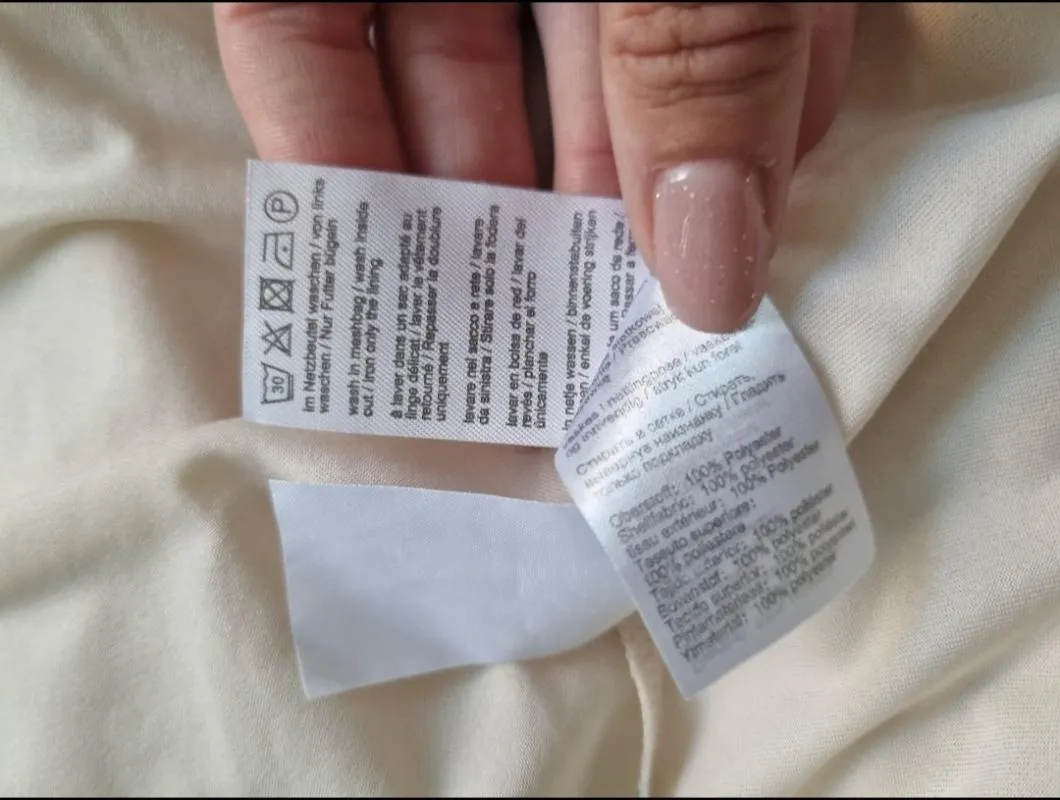 Fustă plisată Mint & Berry L | Crem, Midi, Talie medie, Plisată fit - Image 6