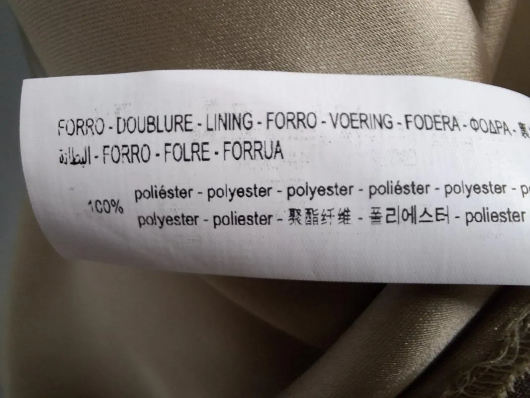Rochie de ocazie Zara S | Auriu, Maxi, Bretele subțiri, Satinat, Poliester - Image 7