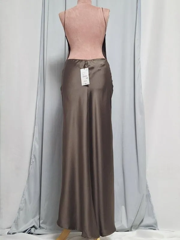 Rochie de seară Zara S | Maro, Maxi, Bretele subțiri, Cu decupaje, Poliester - Image 5