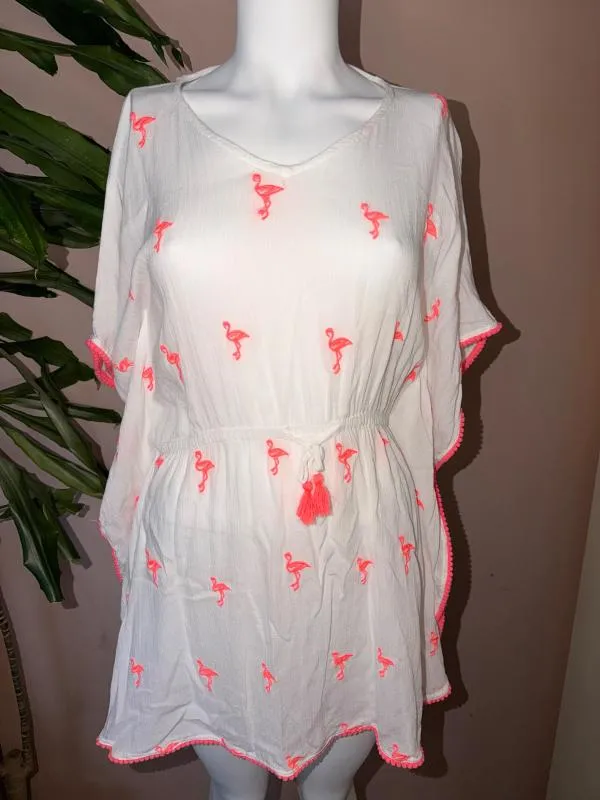 Rochie de plajă Primark Fete 14 ani (159-164 cm) | Alb, Monocrom - Image 2