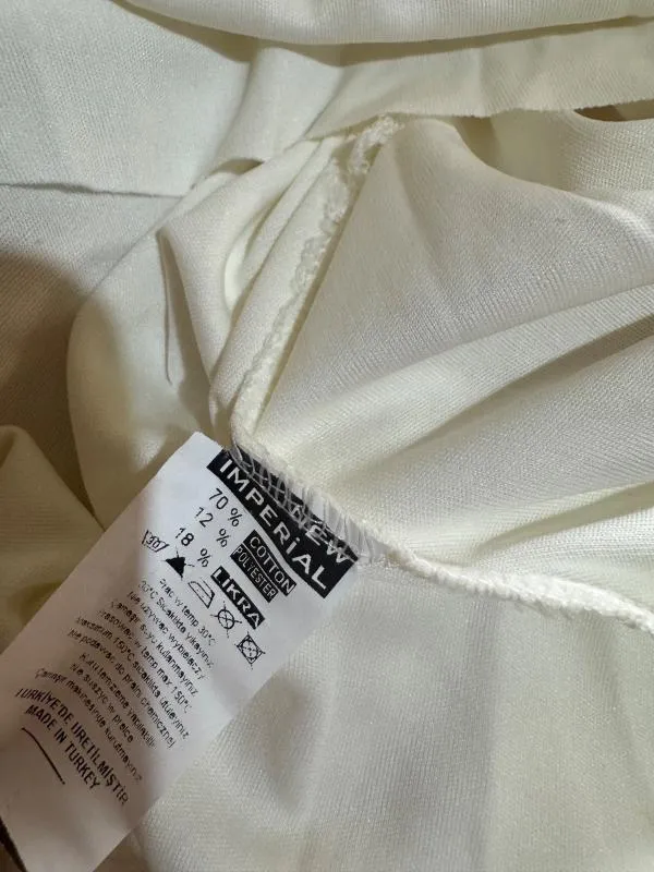 Rochie casual New Imperial S | Bej, Maxi, Mânecă trei sferturi - Image 5