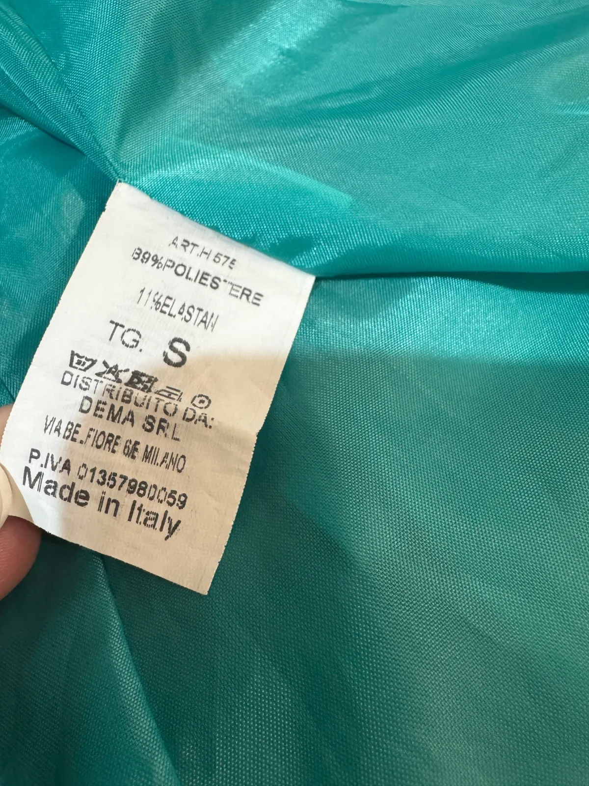 Costum cu sacou și pantaloni S | Turcoaz - Image 5
