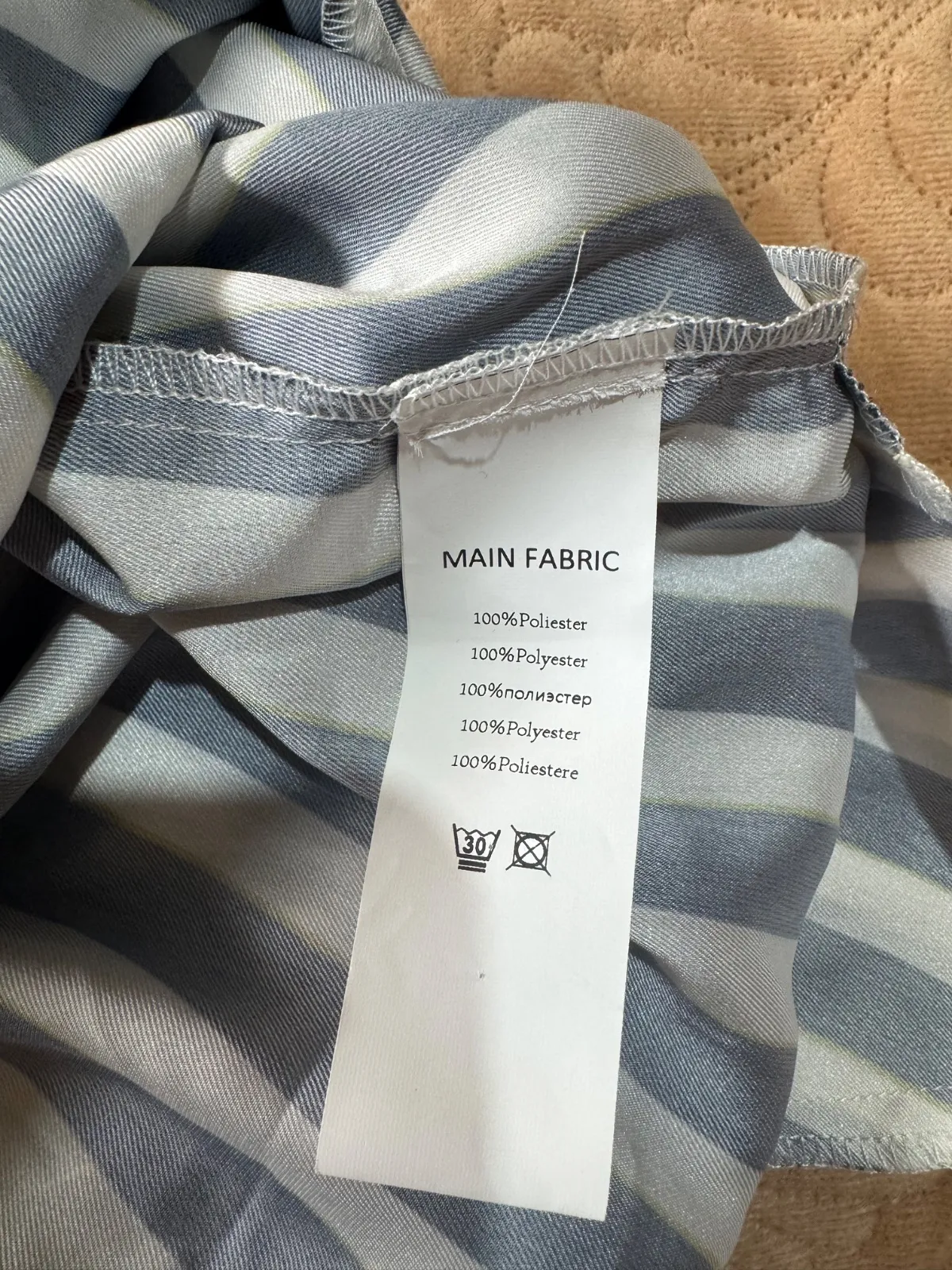Salopetă TGH FASHION S | Negru, Lungă, Mânecă lungă, Dungi - Image 5