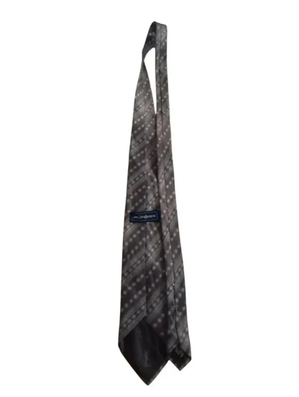 Cravată Yves Saint Laurent | Argintiu - Image 2