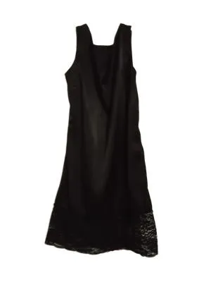 Rochie de seară Denny Rose XS | Negru, Midi, Cu umerii goi, Petite, Monocrom, Dantelă, Mătase