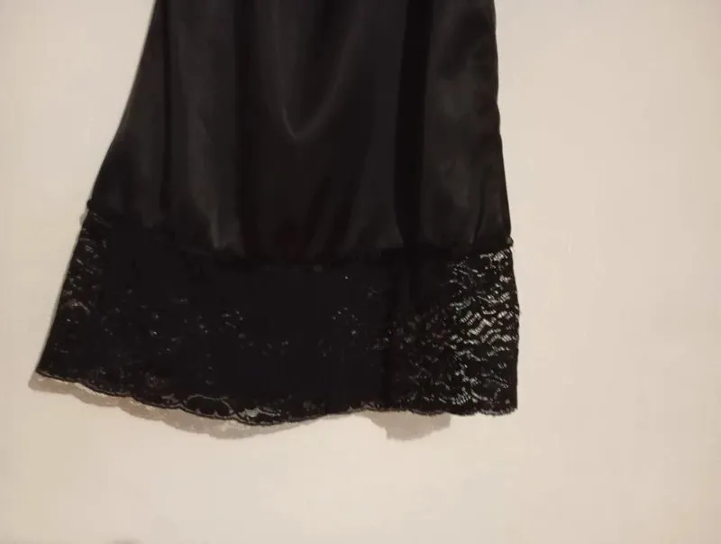 Rochie de seară Denny Rose XS | Negru, Midi, Cu umerii goi, Petite, Monocrom, Dantelă, Mătase - Image 3