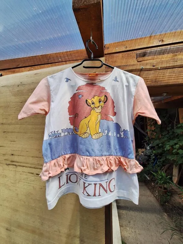Tricou Disney Fete 12 ani (147-152 cm) | Alb, Animal print, Bumbac - Image 2