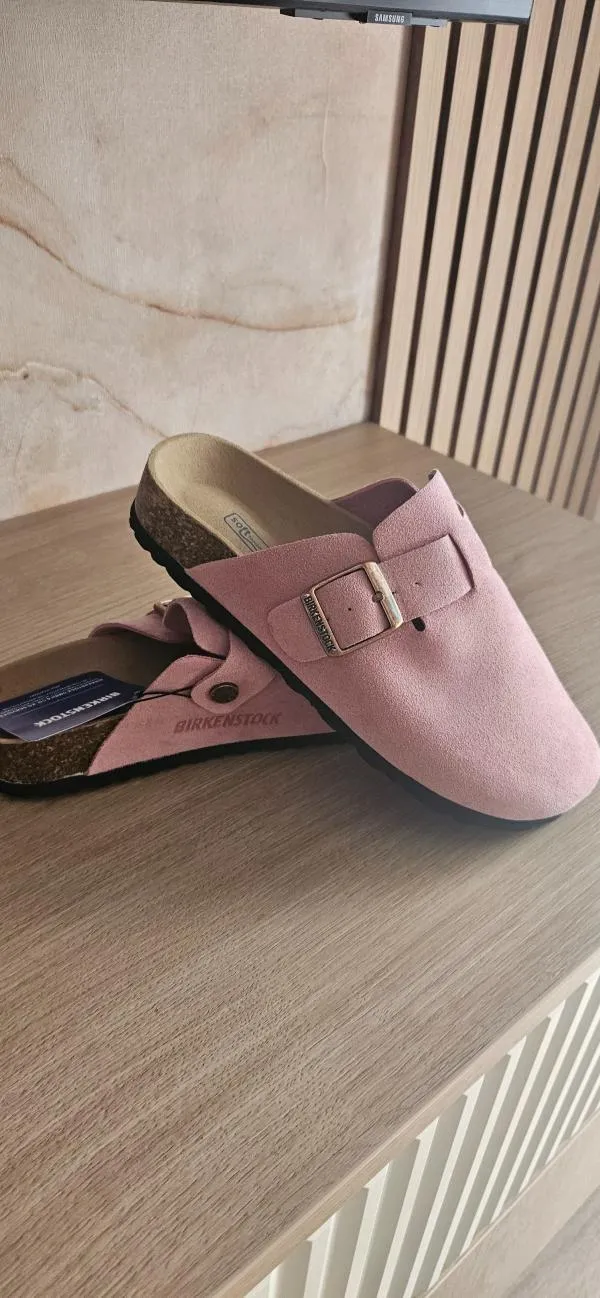 Saboți baretă Birkenstock EU 36 | Roz - Image 2