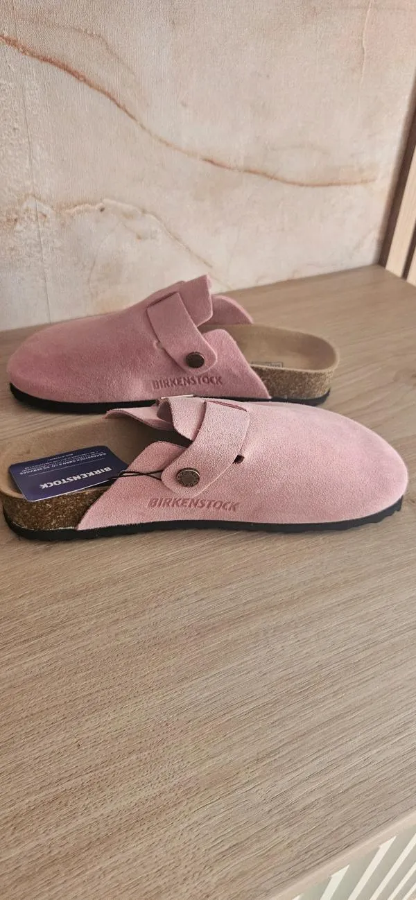 Saboți baretă Birkenstock EU 36 | Roz - Image 3