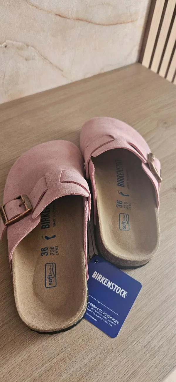 Saboți baretă Birkenstock EU 36 | Roz - Image 7