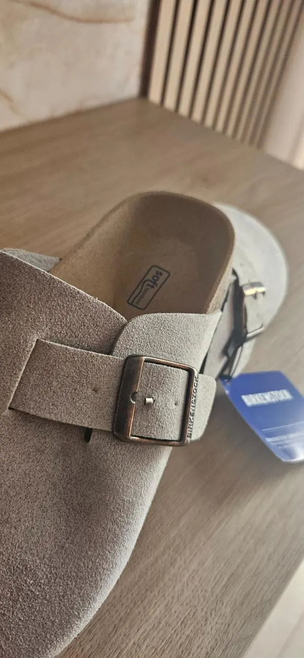 Saboți baretă Birkenstock EU 36 | Gri - Image 7