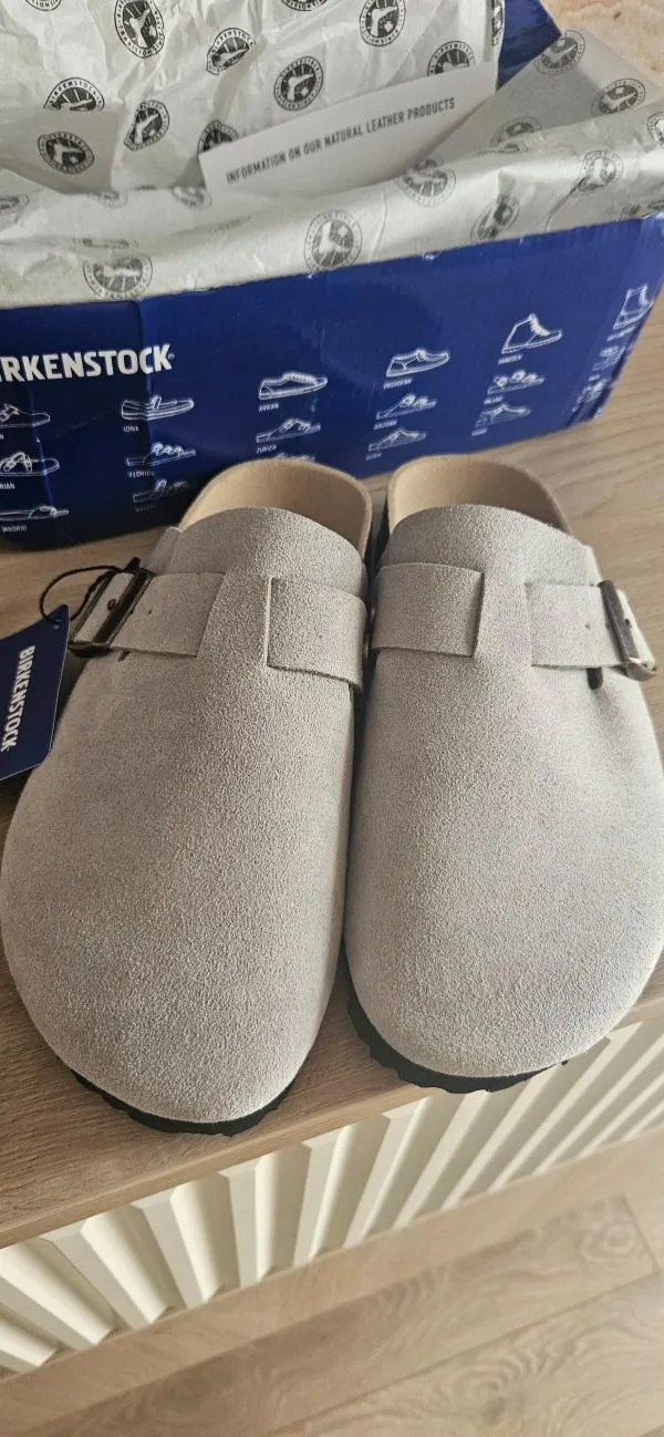 Saboți baretă Birkenstock EU 36 | Gri - Image 2