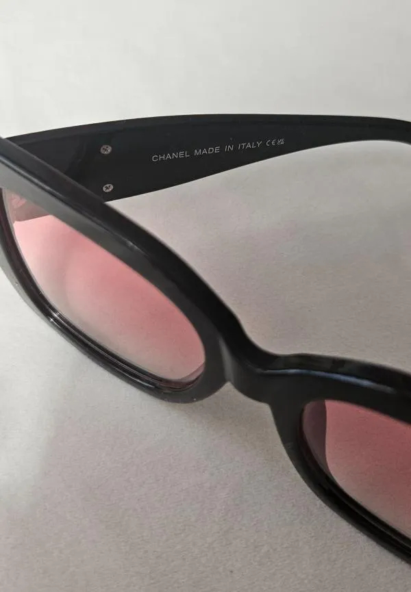 Ochelari de soare Chanel | Negru - Image 4