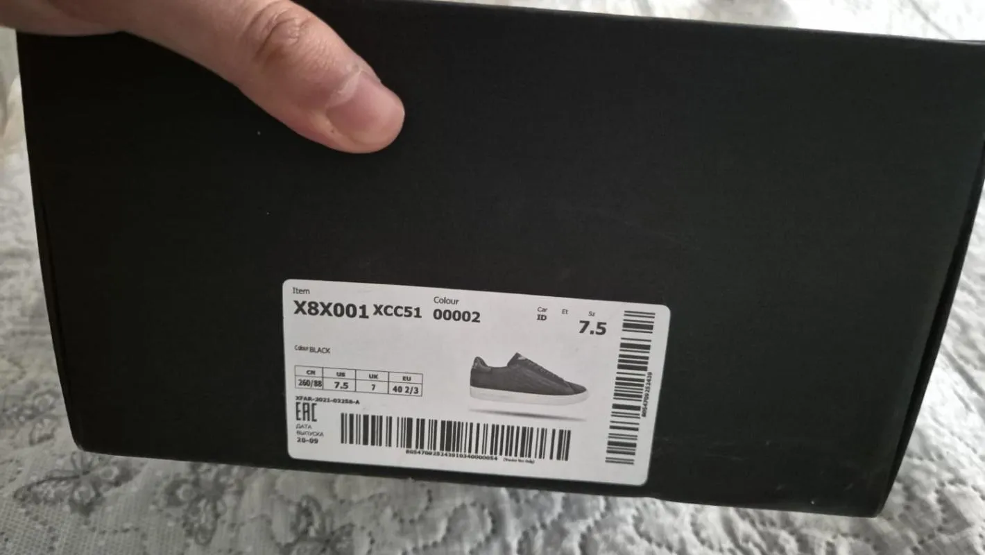 Sneakers Emporio Armani EU 40 2/3 | Negru - Image 9
