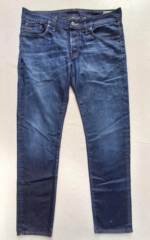 Blugi G-Star RAW L | Bleumarin, Lungi, Tapered (Conici) fit, Clasici  Simpli - Image 2