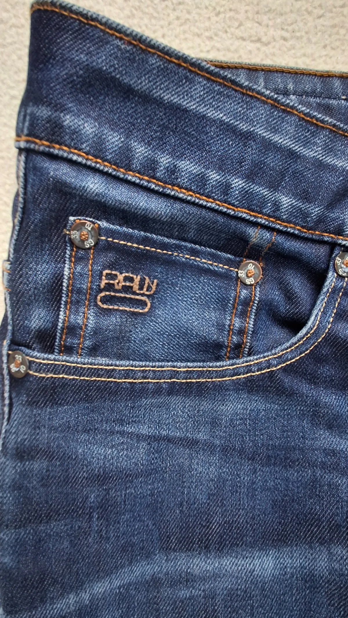 Blugi G-Star RAW L | Bleumarin, Lungi, Tapered (Conici) fit, Clasici  Simpli - Image 3