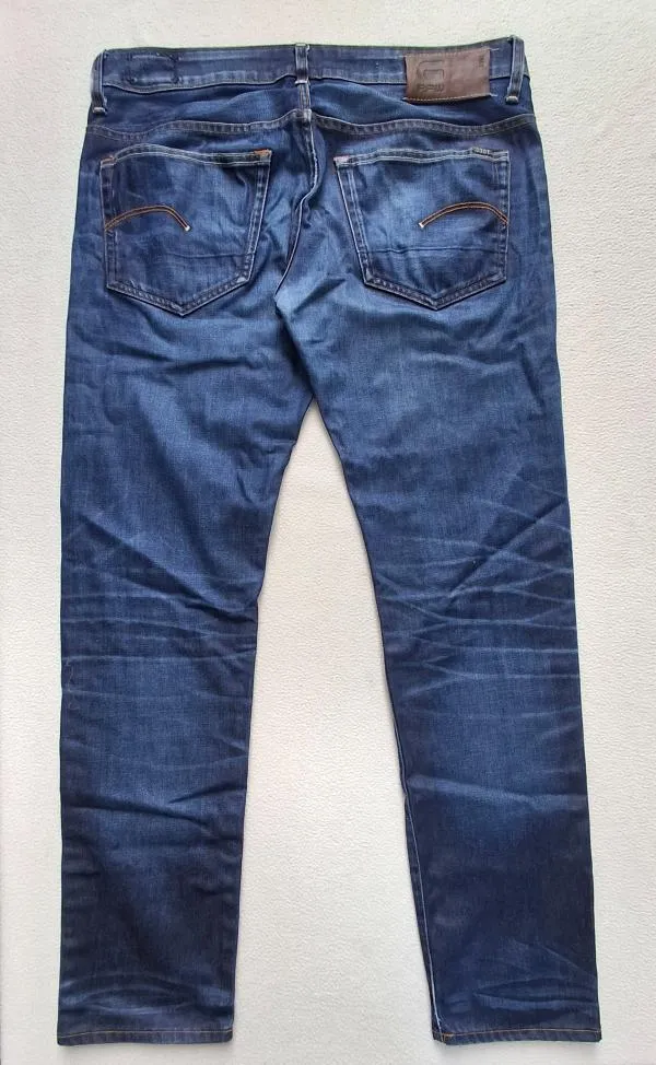 Blugi G-Star RAW L | Bleumarin, Lungi, Tapered (Conici) fit, Clasici  Simpli - Image 8