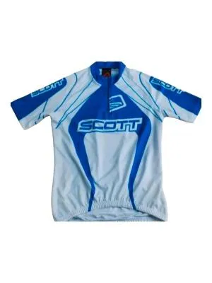 Tricou sport Scott S | Alb