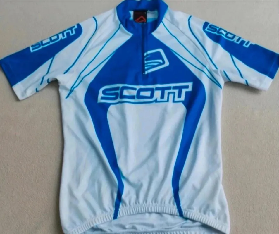 Tricou sport Scott S | Alb - Image 2