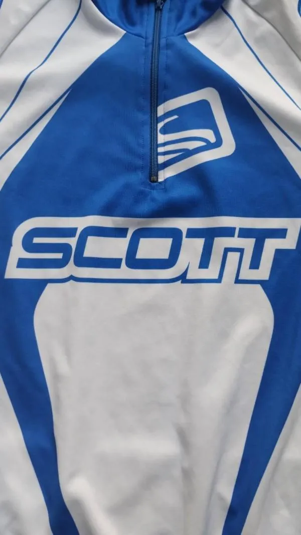Tricou sport Scott S | Alb - Image 6