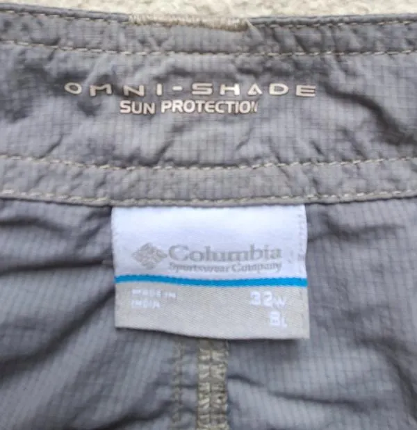 Șort sport Columbia EU 48 | Gri, Monocrom - Image 4