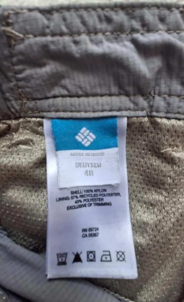 Șort sport Columbia EU 48 | Gri, Monocrom - Image 5