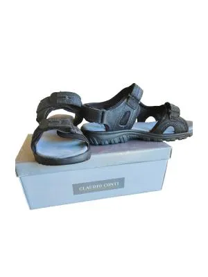Sandale velcro Claudio Conti EU 45 | Negru