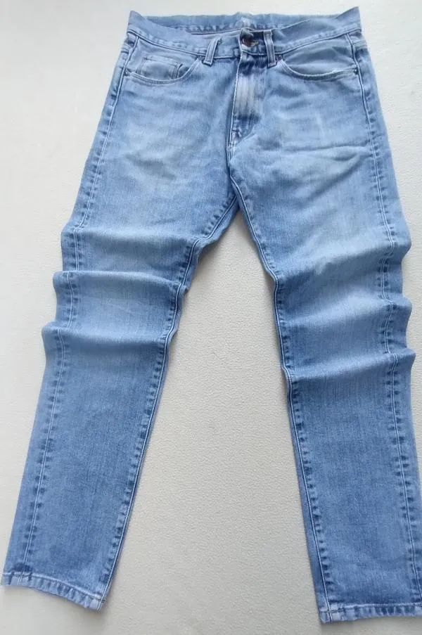 Blugi Carhartt S | Albastru, Lungi, Straight (Drepți) fit, Clasici  Simpli - Image 2