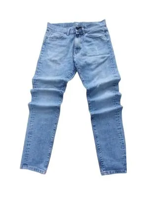 Blugi Carhartt S | Albastru, Lungi, Straight (Drepți) fit, Clasici Simpli
