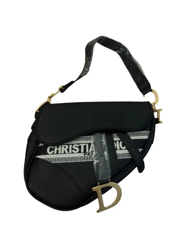 Geantă de umăr Christian Dior | Negru