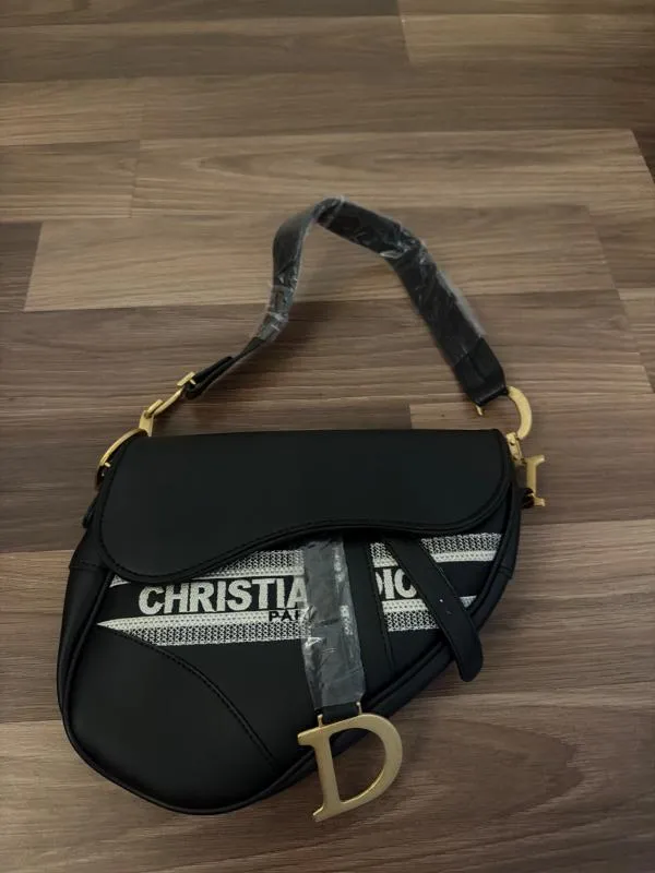 Geantă de umăr Christian Dior | Negru - Image 6