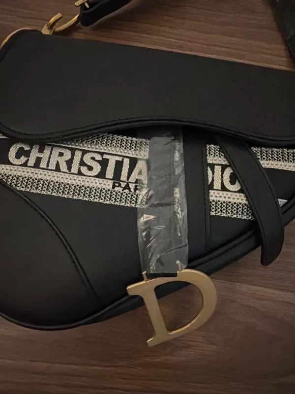 Geantă de umăr Christian Dior | Negru - Image 2