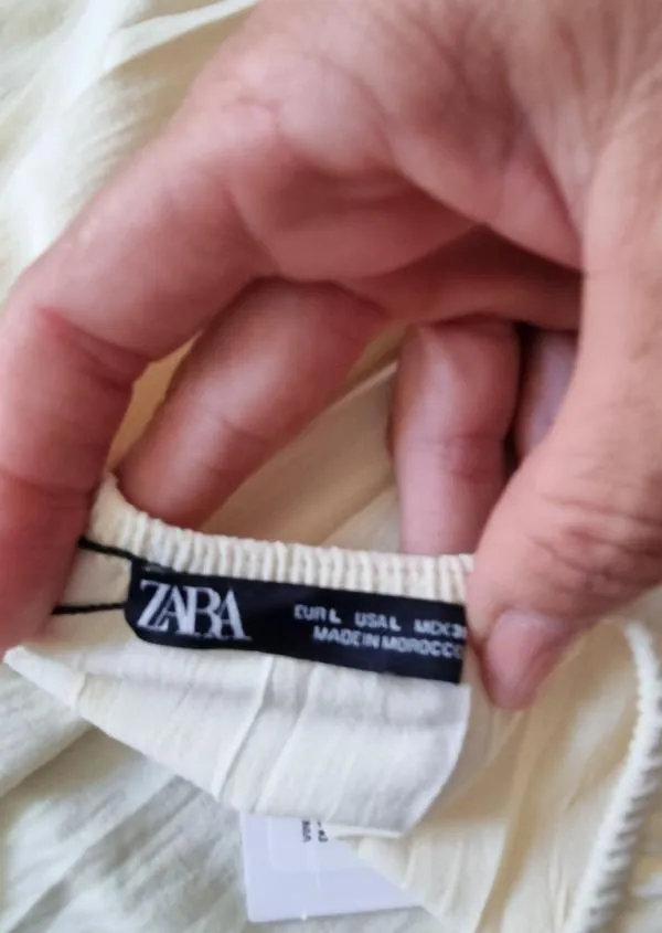 Rochie de seară Zara L | Galben, Midi, Bretele după gât, Pliuri - Image 12
