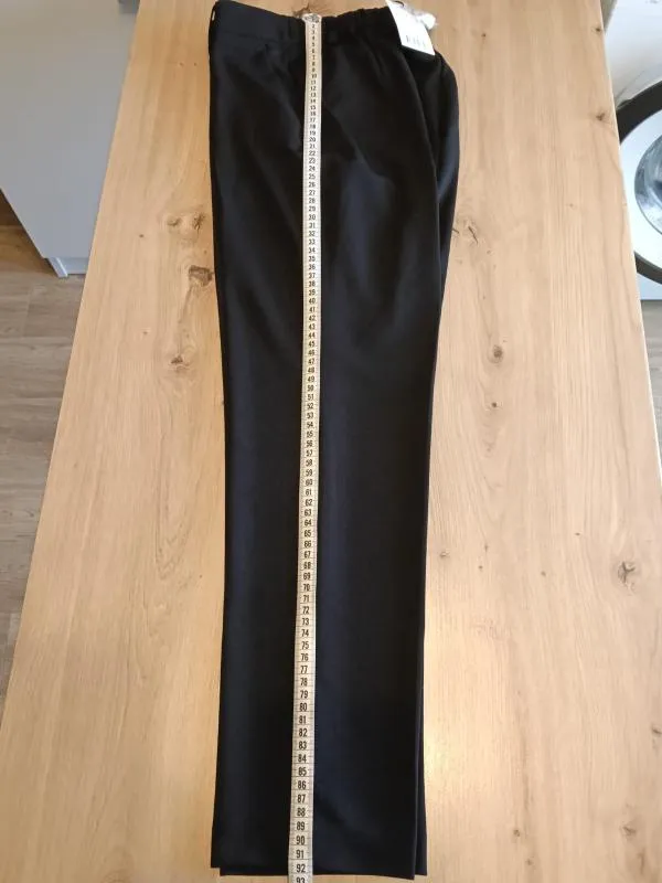 Pantaloni Motivi XS | Negru, Lungi, Talie medie, Tapered (Conici) fit, Clasici Casual, Poliester - Image 6