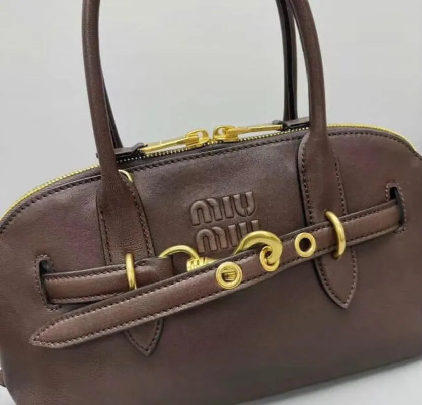 Geantă de mână Miu | Maro - Image 4