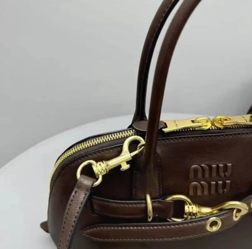 Geantă de mână Miu | Maro - Image 5