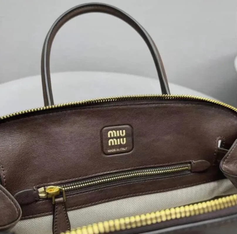 Geantă de mână Miu | Maro - Image 8